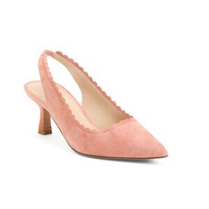 PELLE MODA Peony Suede Kelsa Slingback Heels
